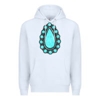 White gemstone Premium Hoodie - JahusDesignShop