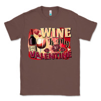 Chestnut Wine İs My Valentine Fa Classic Tee - FaDigitalArtStudio