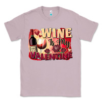 Lilac Wine İs My Valentine Fa Classic Tee - FaDigitalArtStudio