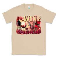 Mushroom Wine İs My Valentine Fa Classic Tee - FaDigitalArtStudio