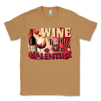 Toasted Coconut Wine İs My Valentine Fa Classic Tee - FaDigitalArtStudio