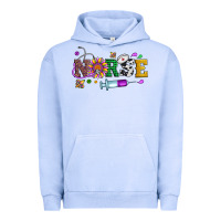 Pigment Grape Ice mardi gras nurse leopard cowhide glitter Urban Hoodie - Artiststas