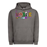 Pigment Tornado mardi gras nurse leopard cowhide glitter Urban Hoodie - Artiststas