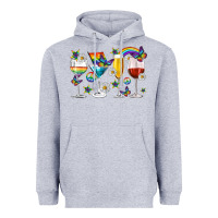 Heather Grey pride lgbtq wine cups and glasses Heavyweight Hoodie - texasbilliewilder