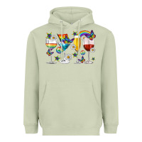 Matcha pride lgbtq wine cups and glasses Heavyweight Hoodie - texasbilliewilder