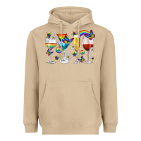 Mushroom pride lgbtq wine cups and glasses Heavyweight Hoodie - texasbilliewilder