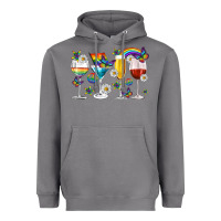 Storm pride lgbtq wine cups and glasses Heavyweight Hoodie - texasbilliewilder
