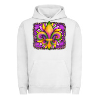 Pigment Lunar Rock mardi gras fleur de lis sunflower leopard Urban Hoodie - Artiststas