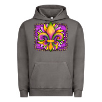 Pigment Tornado mardi gras fleur de lis sunflower leopard Urban Hoodie - Artiststas