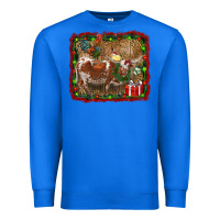 True Royal christmas farm animals Premium Sweatshirt - RanaPortraitStore