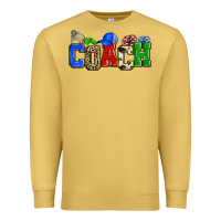 Antique Gold coach Premium Sweatshirt - Zillion Design Studio