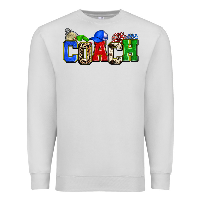 Coach Premium Sweatshirt by Zillion Design Studio | Teevron