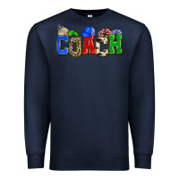 Navy coach Premium Sweatshirt - Zillion Design Studio