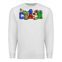 Oatmeal Heather coach Premium Sweatshirt - Zillion Design Studio