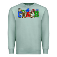 Seafoam coach Premium Sweatshirt - Zillion Design Studio