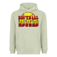 Matcha softball dad Heavyweight Hoodie - Zillion Design Studio