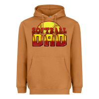 Meerkat softball dad Heavyweight Hoodie - Zillion Design Studio