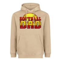 Mushroom softball dad Heavyweight Hoodie - Zillion Design Studio