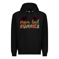 Black mom bod summer with palms Premium Hoodie - Artiststas