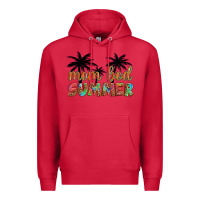 Cardinal mom bod summer with palms Premium Hoodie - Artiststas