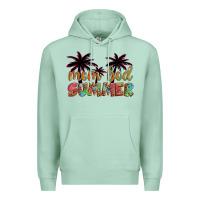 Seafoam mom bod summer with palms Premium Hoodie - Artiststas
