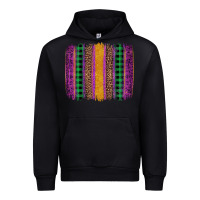 Black mardi gras western brush stroke Urban Hoodie - Artiststas