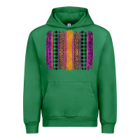 Emerald mardi gras western brush stroke Urban Hoodie - Artiststas