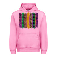 Fuchsia Pink mardi gras western brush stroke Urban Hoodie - Artiststas