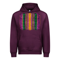 Mauve Wine mardi gras western brush stroke Urban Hoodie - Artiststas