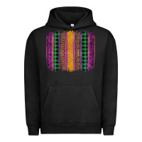 Pigment Black mardi gras western brush stroke Urban Hoodie - Artiststas