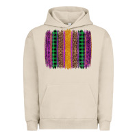 Pigment French Oak mardi gras western brush stroke Urban Hoodie - Artiststas