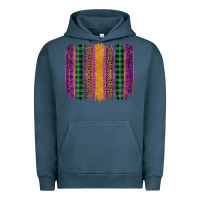 Pigment Midnight Navy mardi gras western brush stroke Urban Hoodie - Artiststas