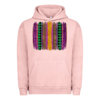 Pigment Salmon mardi gras western brush stroke Urban Hoodie - Artiststas