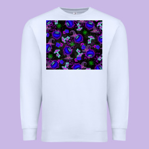 Halloween Premium Sweatshirt Designed By Texasbilliewilder