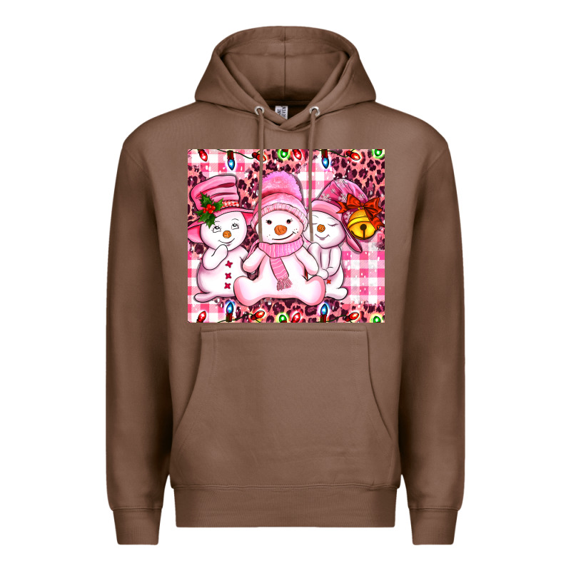 Pink Snowgirls Premium Hoodie by AdoDesignShop | Teevron