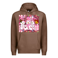 Chestnut pink snowgirls Premium Hoodie - AdoDesignShop