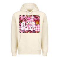 Tofu pink snowgirls Premium Hoodie - AdoDesignShop