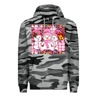 Slate Camo pink snowgirls Premium Hoodie - AdoDesignShop