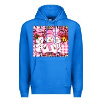True Royal pink snowgirls Premium Hoodie - AdoDesignShop