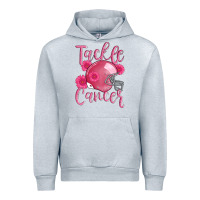 Heather Grey tackle cancer helmet Urban Hoodie - AdoDesignShop