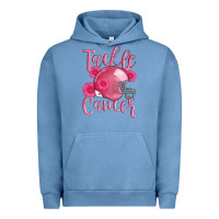 Pigment Pebble Blue tackle cancer helmet Urban Hoodie - AdoDesignShop
