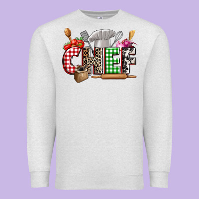 Chef Premium Sweatshirt Designed By Zillion Design Studio