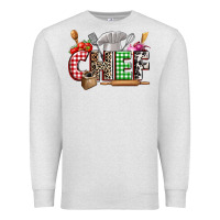 Oatmeal Heather Chef Premium Sweatshirt - Zillion Design Studio