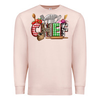 Pale Pink Chef Premium Sweatshirt - Zillion Design Studio