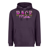 Plum race mom Heavyweight Hoodie - Zillion Design Studio