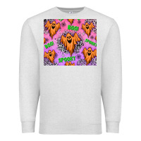 Oatmeal Heather Halloween Premium Sweatshirt - texasbilliewilder