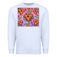 White Halloween Premium Sweatshirt - texasbilliewilder
