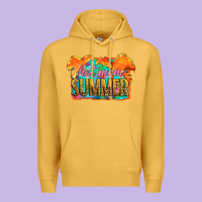 Hot Mom Summer Premium Hoodie Designed By Artiststas