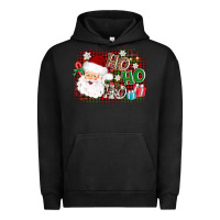 Pigment Black ho ho ho santa Urban Hoodie - AdoDesignShop