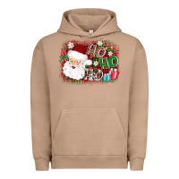 Pigment Burro ho ho ho santa Urban Hoodie - AdoDesignShop